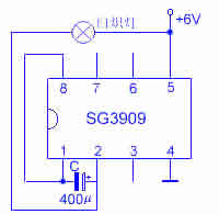 SG<b class='flag-5'>3909</b>振荡器管脚及应用<b class='flag-5'>电路</b>