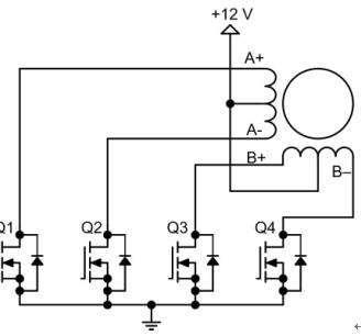 雙極性步進(jìn)電機(jī)驅(qū)動(dòng)電路