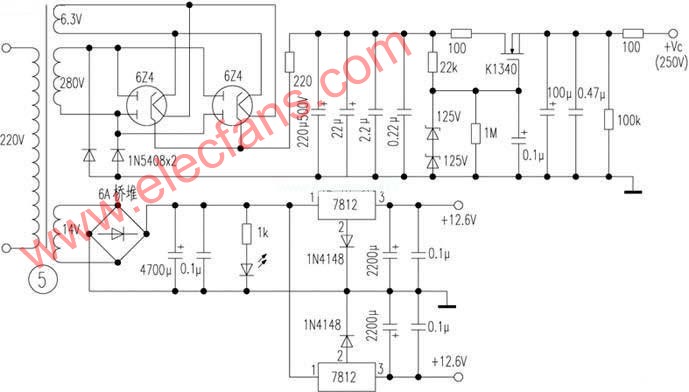 常用膽前級電路原理及制作方法