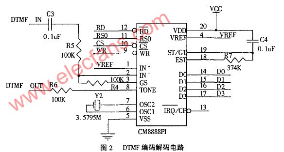 基于单片机的DTME编码解码电路