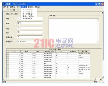 基于串口通讯的PROFIBUS性能分析诊断软件