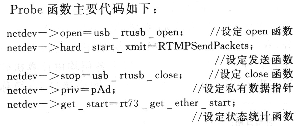 ARM设计的无线网卡设备驱动方案