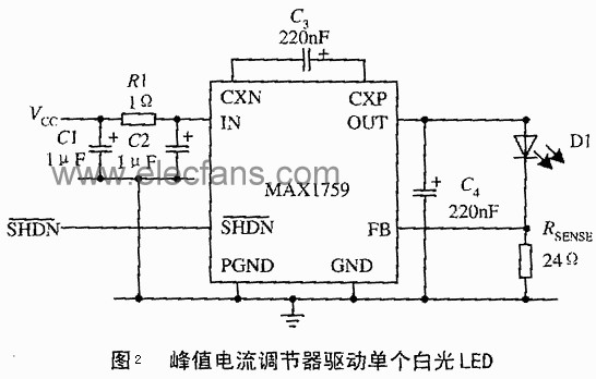 电池供电LED控制器电路介绍