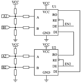 RS-485中繼器原理圖