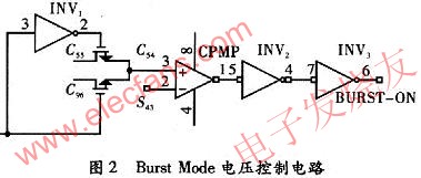 Burst Mode電壓控制電路圖