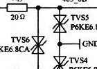 基于ADM2483的RS485通信接口硬件電路圖