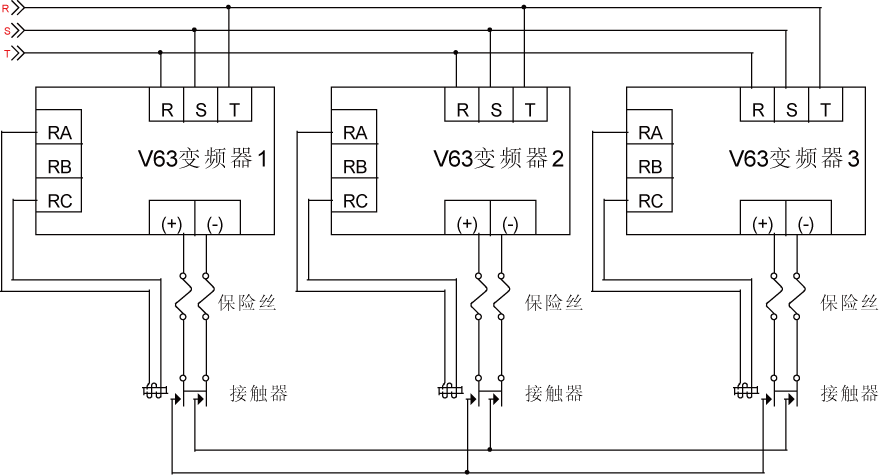 微能科技WIN-V63系列变频器共直流母线解决方案