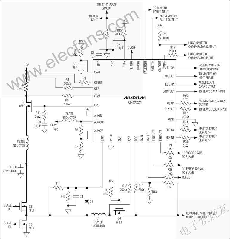 <b class='flag-5'>MAX</b>5973 相冗余<b class='flag-5'>DC-DC</b><b class='flag-5'>转换器</b>