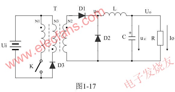 正激式變壓器開關電源電路參數(shù)計算