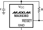 可调滞后的微处理器复位芯片MAX6383