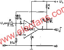 帶反相和同相輸出的施密特觸發器電路圖