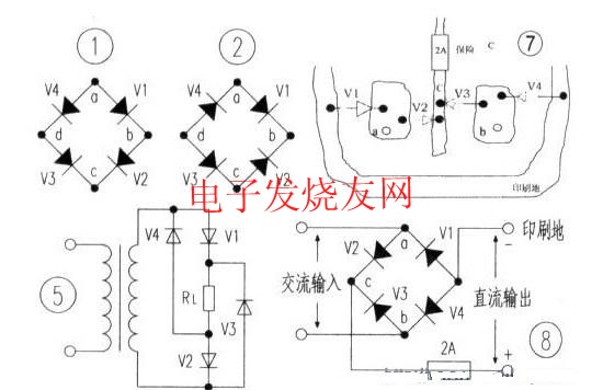 單相橋式整流電路圖的繪圖技巧