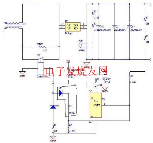 继电器保护电路详细分析