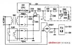 夏普HC2104R型彩電待機控制電路原理圖