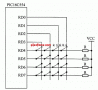 PIC单片机的4×4行列式键盘工作原理