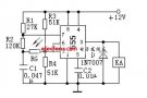 555集成電路的簡易光電控制器電路