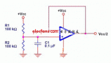 运算放大器虚地电路图