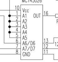 無線鼠標設計的電路圖