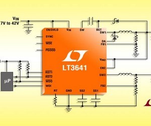 Linear推出双通道电流模式降压型开关稳压器 LT3641