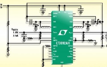 凌力尔特(Linear)推出单片双输出降压型开关稳压器<b class='flag-5'>LT3692A</b>的H级版本