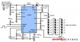 25W白光LED車前燈驅動器電路