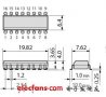 采用DIP16(LF1)封装的光耦