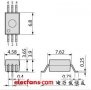 东芝光耦SDIP6(F type)封装