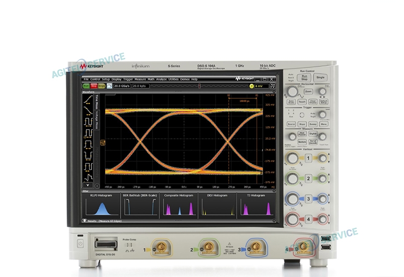 维修示波器DSOS104A测量异常