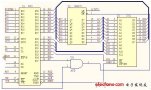 8031单片机典型应用电路（3）：2732接口电路图