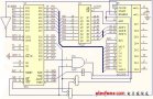 8031单片机典型应用电路（1）：AD0809接口电路图