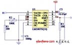 温度控制接口电路（频压转换电路）