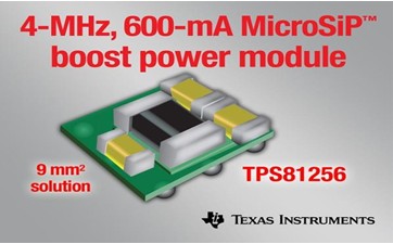 TI推出超小型升压电源模块