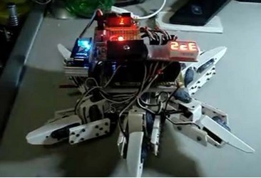 工程師DIY巨獻:教你制作六足移動機器人(多圖)