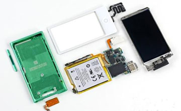 <b class='flag-5'>第七代</b>iPod nano拆解：配备了五款神秘的苹果芯片