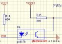 pwm信號通過pc817b光耦出現失真的討論