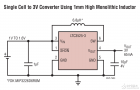 LTC3525：用于單節堿性電池的緊湊高效升壓型轉換器