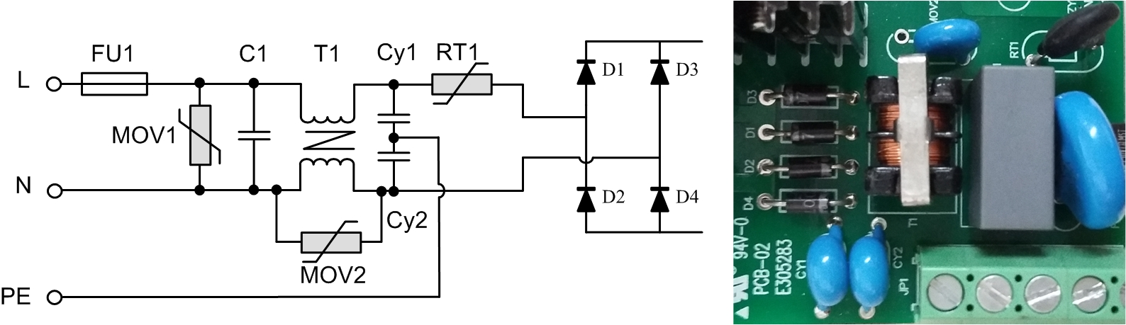 从<b>浪涌</b><b>抗</b><b>扰</b><b>度</b>的角度设计EMC前级电路