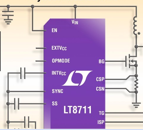 多拓扑电流模式PWM控制器: LT8711