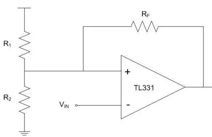 安森美半导体TL331通过正反馈增加滞回的比较器完美解决振荡问题