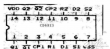 cd4013引脚图及功能