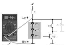 二极管简易直流稳压电路及故障处理