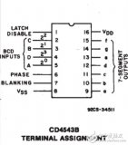 cd4543引腳圖及功能