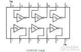 cd40106引脚图及功能