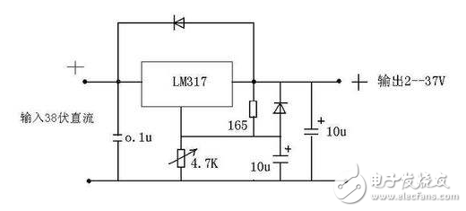 LM317制作简易电源电路设计