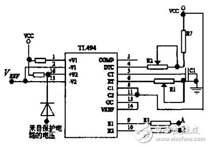 TL494脈寬調制器集成電路的設計與實現