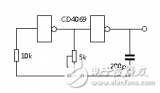 CD4069组成的方波发生电路原理是什么_CD4069的电路图详解