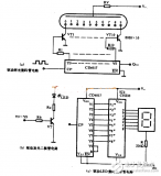cd4017驅動數碼管電路（LM8364/多通道電子開關/電容測量電路）