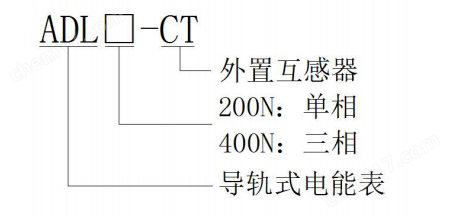 雙向計量電能表ADL400N-CT/D24介紹