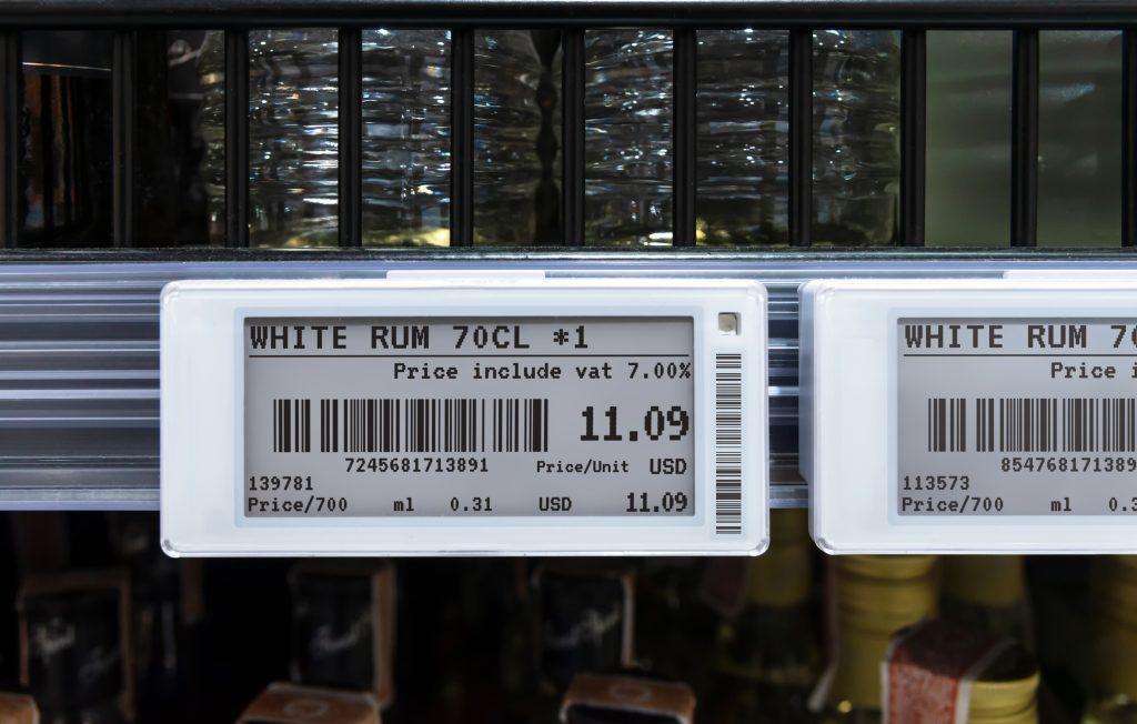 零售业采用BLE提供电子货架标签