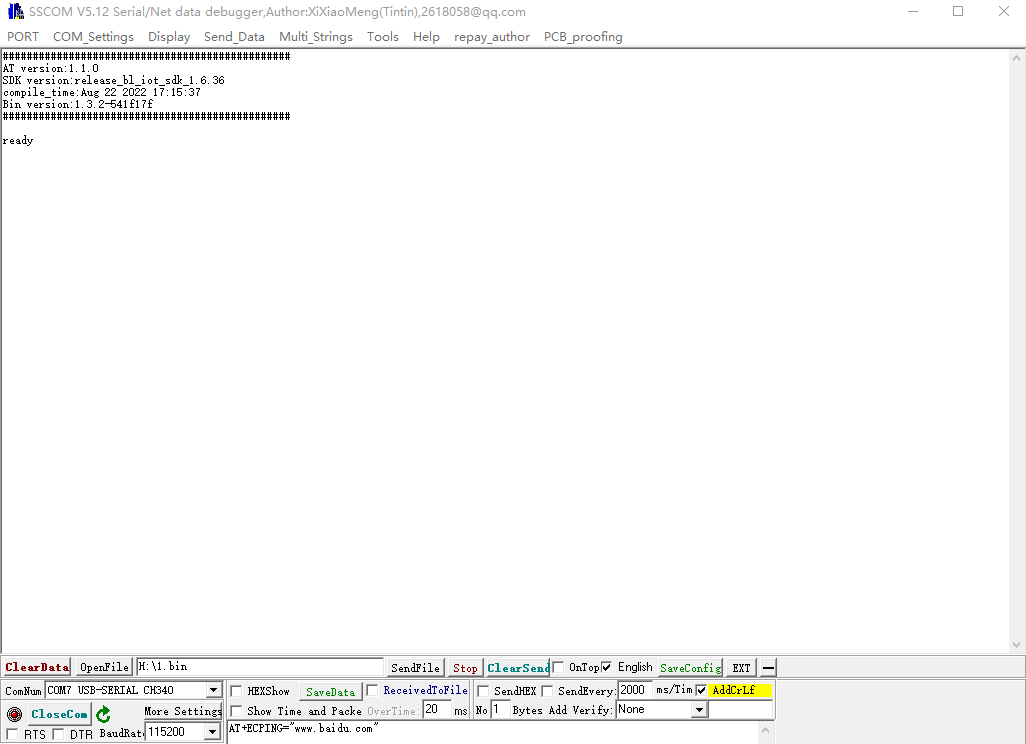 安信可Ai-WB2模组HTTP 客户端 POST请求方法